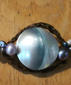 Collier oeil de biwa