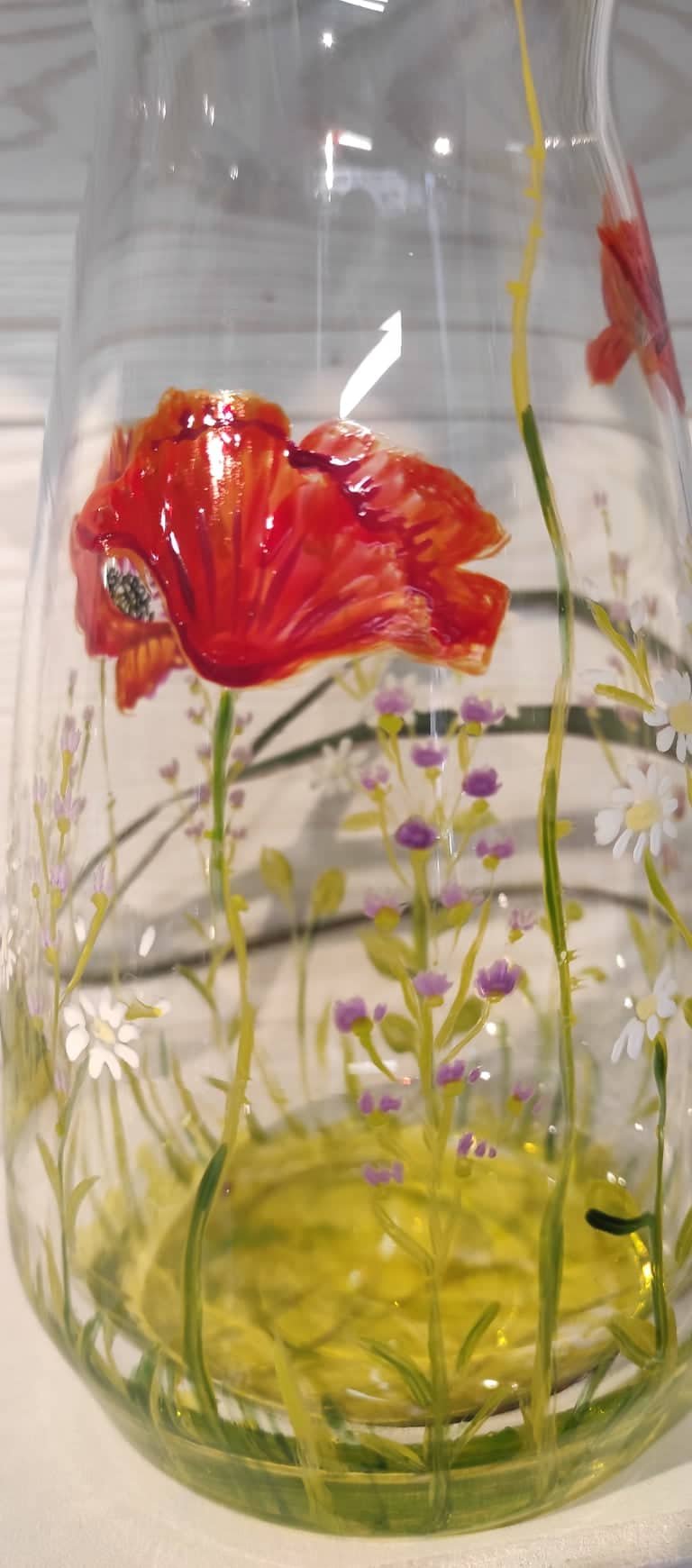 Tasse en verre - Fleurs de Cerisier - Terre Nacrée